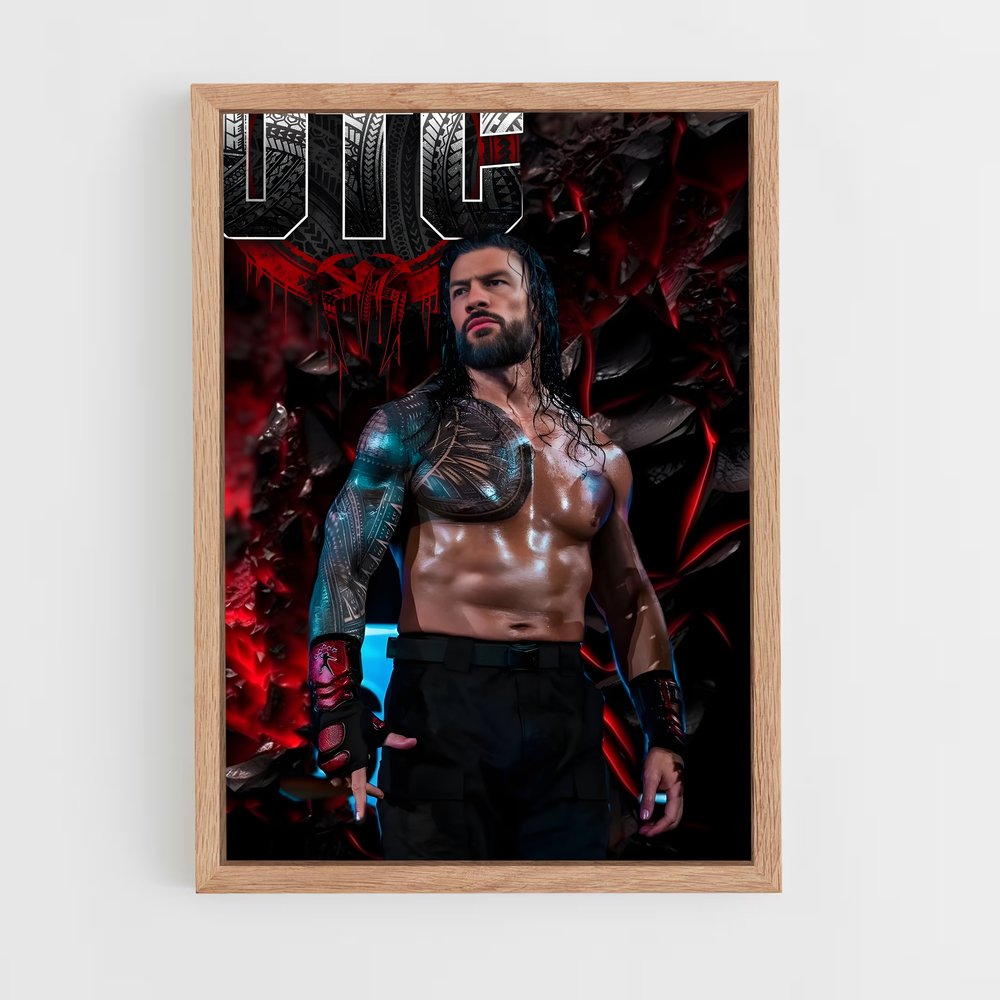 Poster Roman reigns effets (vue 4)